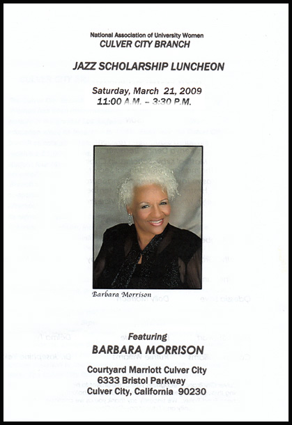 Culver City Luncheon Program